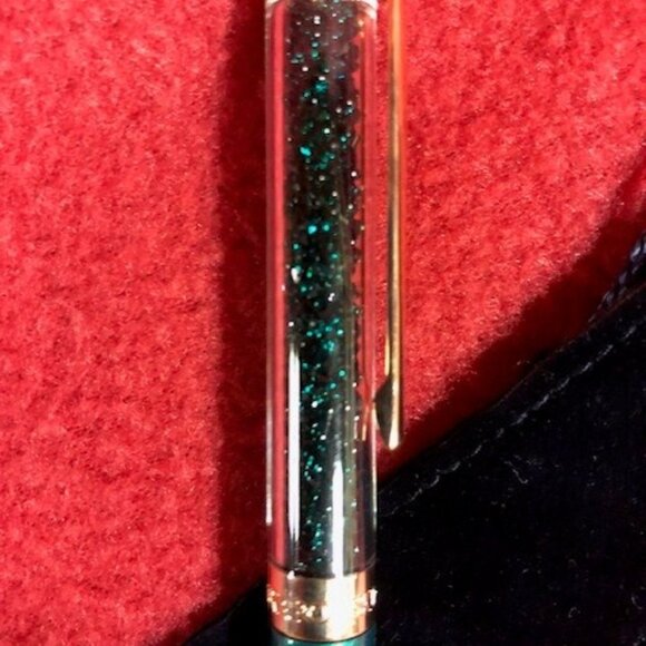 Swarovski Pen, Green - Picture 3 of 4